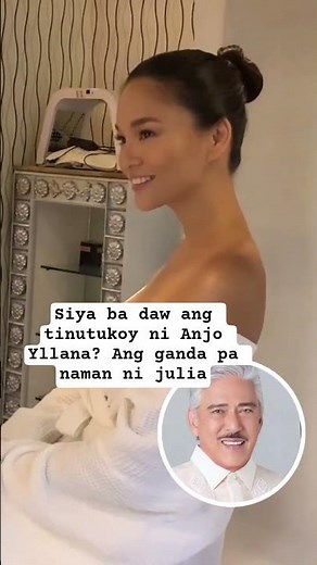 It seems that Anjo is referring to Julia Clarete with tito SEN #shorts