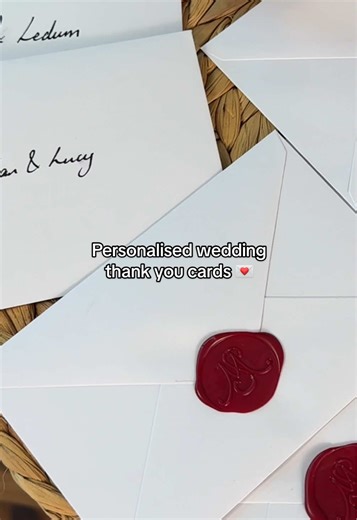 Personalised Wedding Thank You Cards Ideas