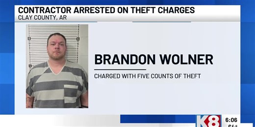 Clay County contractor arrested on theft charges; more victims sought