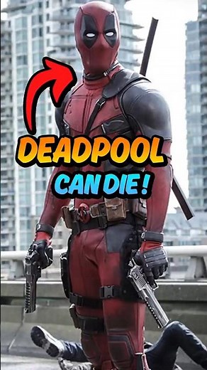 Deadpool Can Actually Die Marvel's Dark Secret ! #marvel #mcu #short