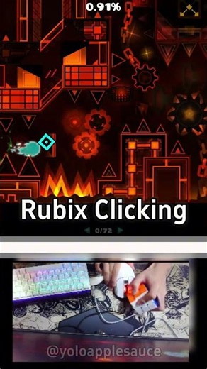 The Best Geometry Dash Clicking Method? 🤔💭 PT.2