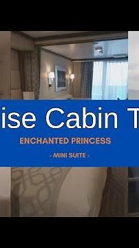 Princess Cruises - Enchanted Princess Mini Suite Cabin Tour