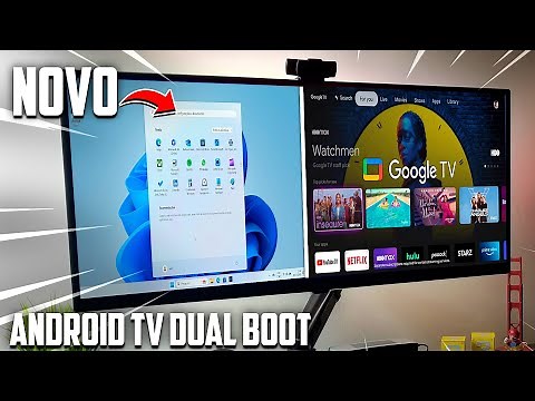 MELHOR DUAL BOOT! Instale o Android TV 2024 Junto com Windows no mesmo PC