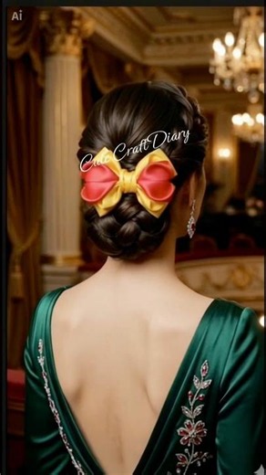 Easy Satin Ribbon Bow Tutorial