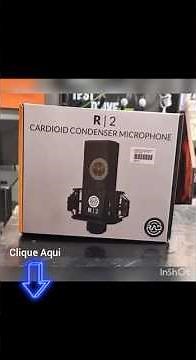 R2 Condenser Microphone: professional audio for your recordings.