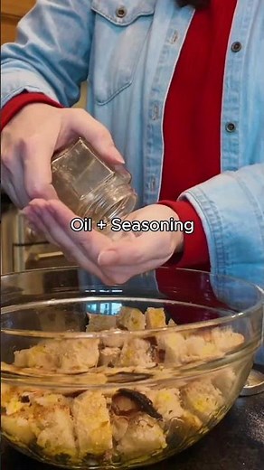 Homemade Croutons Cost Pennies to Make #budgetfriendlyeats