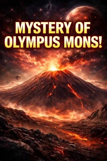 Olympus Mons: The Largest Volcano in the Solar System! 🌋 | Mars Mystery
