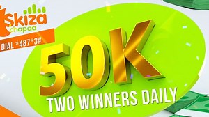 Congratulations to Doreen Kagendo from Meru County, our 2nd monthly winner of #skizachapaa by Skiza Na Citizen 🥳 She won 100K on 10th April 2024 Join in on the excitement and dial *487*3# - and you will be presented with a menu of Skiza tunes to choose from. We have daily draws of 50K, monthly draws of 100K, and, a grand draw of a whopping 1 MILLION KENYAN SHILLINGS! A customer can download as many Skiza tunes as possible. This increases their chance of winning Form ni #SkizaNaCitizen #Viusasa 