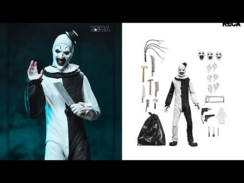 New Neca Terrifier Art the Clown action figure revealed
