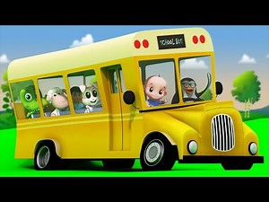 Wheels On The Bus | Junior Squad | Nursery Rhymes For Babies | Cartoons For Toddlers by Kids Tv - Videos For Kids