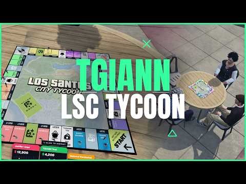TGIANN Los Santos City Tycoon | Advanced Monopoly Board Game for FiveM