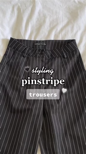 Stylish Outfit Ideas for Pinstripe Pants