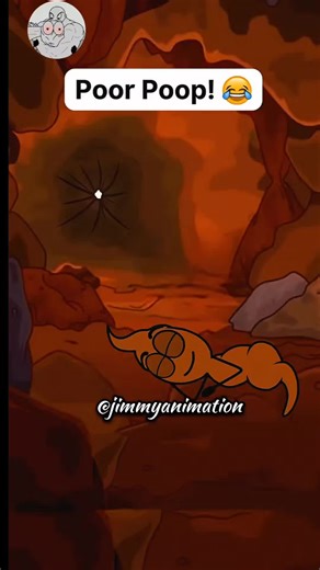 the poor last drop of poop 💩 struggling every morning 🤣 wait for the crazy moment #funnyanimation #2danimation #2d #fyp