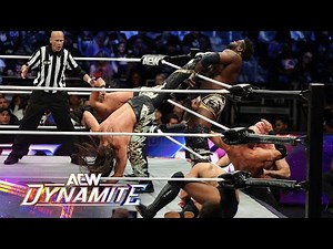 Hangman, Ospreay, & The Opps vs. The Death Riders & Young Bucks before All In | AEW Dynamite, 7/9/25