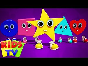 shapes finger family | learn shapes | nursery rhymes | kids songs | childrens rhymes | kids tv