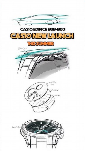 Casio EQB-1300D 🔥 New Edifice Launch Summer 2026 | Ultra Slim Chronograph + Smartphone Link! ⌚