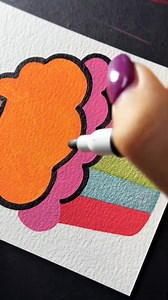 Colouring from the heart | Cup Cake sketching #relax #sketching #Leisure #art | ZenDoodle ASMR