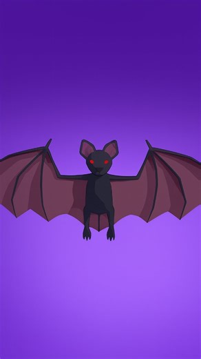 sameer patwar on Instagram: "Bat 🦇 ... .. 3d animation of a flying bat . #animation #fyp #3d #viral #satisfying #explore #bat"