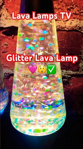 Mesmerizing Sparkle Lava Lamp #shorts #lavalamp #lavalampstv