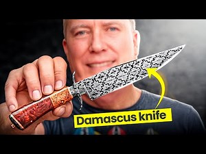 Building A $5,000 Damascus Fighting Knife!