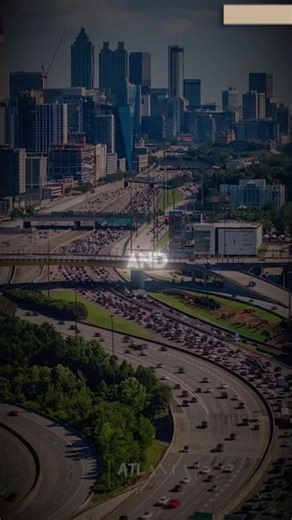 ￼ Atlanta 🤩✨ | USA Lights & City Life 🇺🇸 #shorts