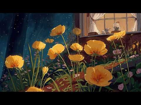 Fairytale Summer Night in a Disney Garden ✨ Disney Oldies Playing in Another Room for dream