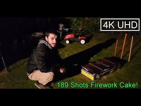 Gemstone Fireworks | Gargantuan Compound Cake 189 Shots 1.3G Firework | 4K UHD | 2021 | UK