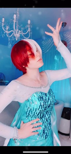 ❄️🔥😏 // This account is going to be the Official account soon for @denkidarling ‼️ #myheroacademia #viral #shototodoroki #shotocosplay #beggin