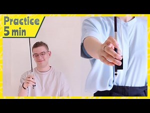 [practice along] 5 minutes bow exercises for violin and viola - flexible wrist and fingers