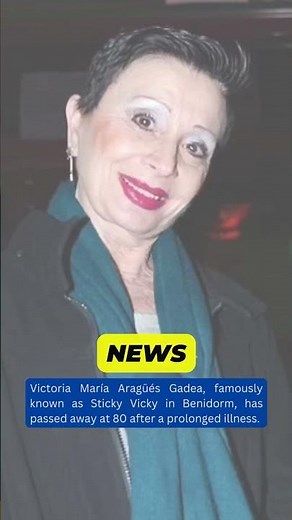 Remembering Benidorm's Sticky Vicky: An Iconic Legacy 🎩✨