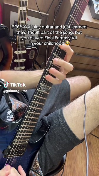 Final Fantasy VII Guitar Cover: Learning Difficult Parts