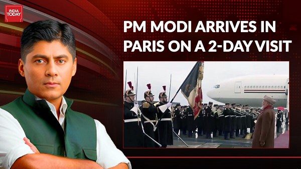 PM Modi arrives in Paris, AI Summit, defence deals on agenda