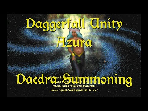 Daggerfall Unity — 65 — Daedra Summoning — Azura