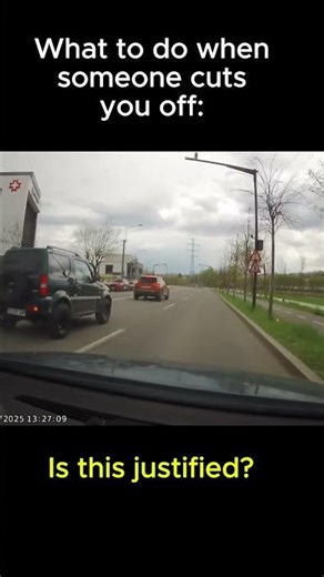 Car does pit maneuver on inconsiderate driver