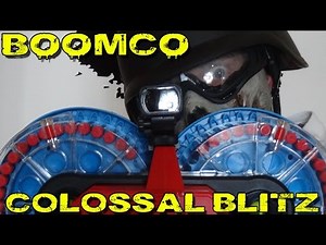 "BOOMCO COLOSSAL BLITZ MIT 72 DARTS" -THIS IS BADASS !!!