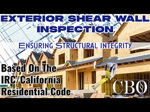Exterior Shear Wall Inspection