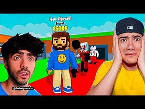 STEAL A BRAINROT, PERO CON PAYASOS DE FEDE VIGEVANI…😱 - Donato Roblox