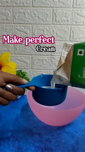 make perfect cream for cake ✅ #perfect #shortfeed #wippcream #creamcake
