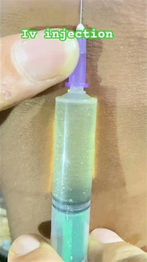 Intravenous injection use ll iv injection lagana sikhe #ivinjection #short