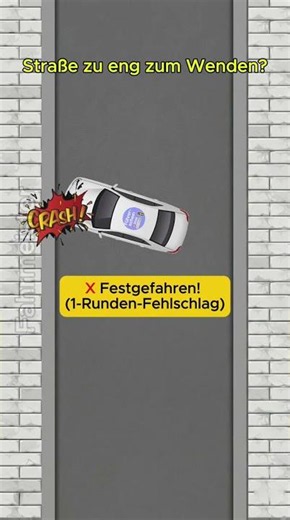 📐 Die perfekte 3-Punkt-Wende 🚗 Sicher wenden mit ruhiger Kontrolle | Fahrmeister