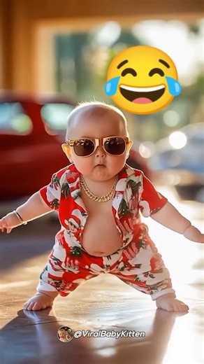 Cute baby cool dance 😂 #cute #cutebaby #bossbaby #babydance #ai