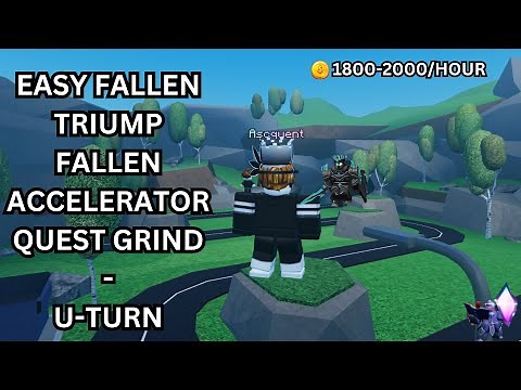 Fallen Accelerator Quest Grind - Easy Solo Fallen Triumph | Tower Defense Simulator