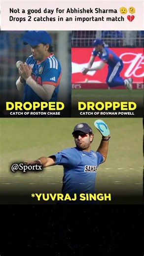Worst Day for Abhishek Sharma? 😱 2 Crucial Catches Dropped!