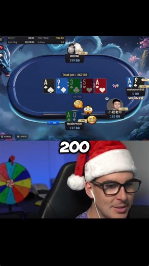 CRAZY PUNT! #poker #shorts