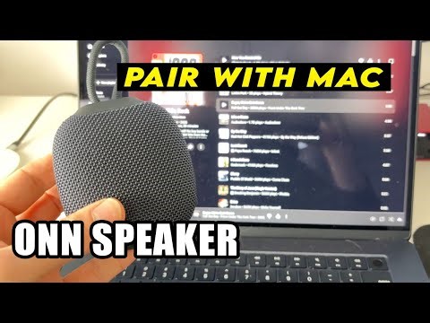 How to Pair Your Onn Bluetooth Speaker With a Mac Computer