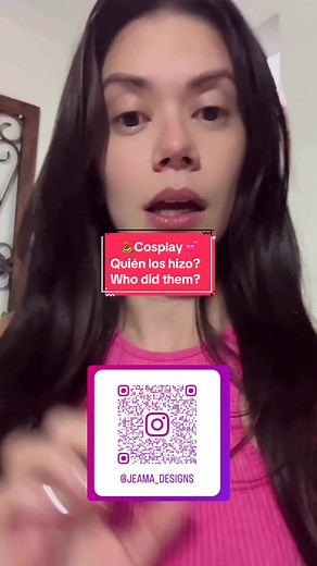 @Jessica aguilera 💋 es la encargada de hacer mis trajes de cosplay. For those asking, she is the creator of my outfits and Salomé. She’s the best!