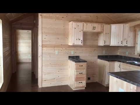 14' X 48' Bear - Deer Run Cabins | Quality Amish Built Cabins