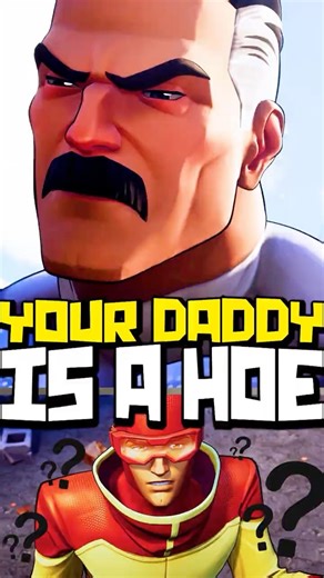 Why Did Omni Man Say This...? | Invincible VS Story Mode Cutscenes #Invincible #Comics #shorts