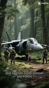 The Harrier Jump Jet: A Vertical Take-Off Legend #militaryhistory #combataircraft