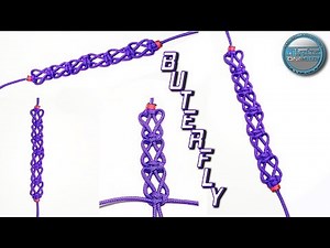 DIY Paracord Bracelet Butterfly knot How to make Paracord Bracelet Tutorial World of Paracord